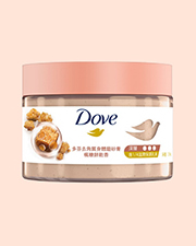 Dove 去角質身體磨砂膏 楓糖餅乾香