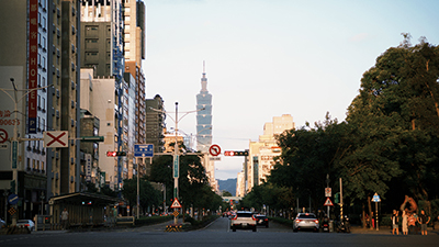 遠眺台北101-信義路
